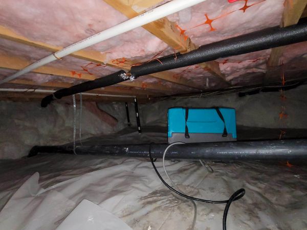 Crawl Space Water Remediation in Anderson