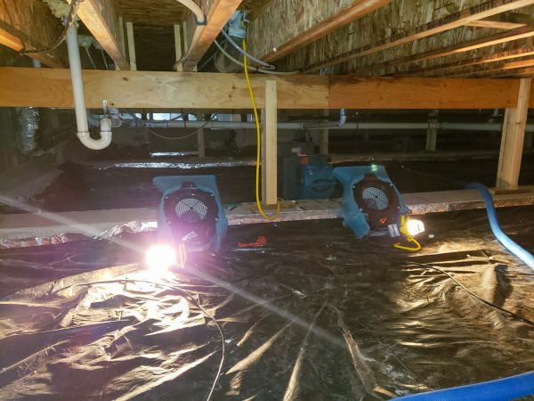 Crawlspace Water Removal in Anderson